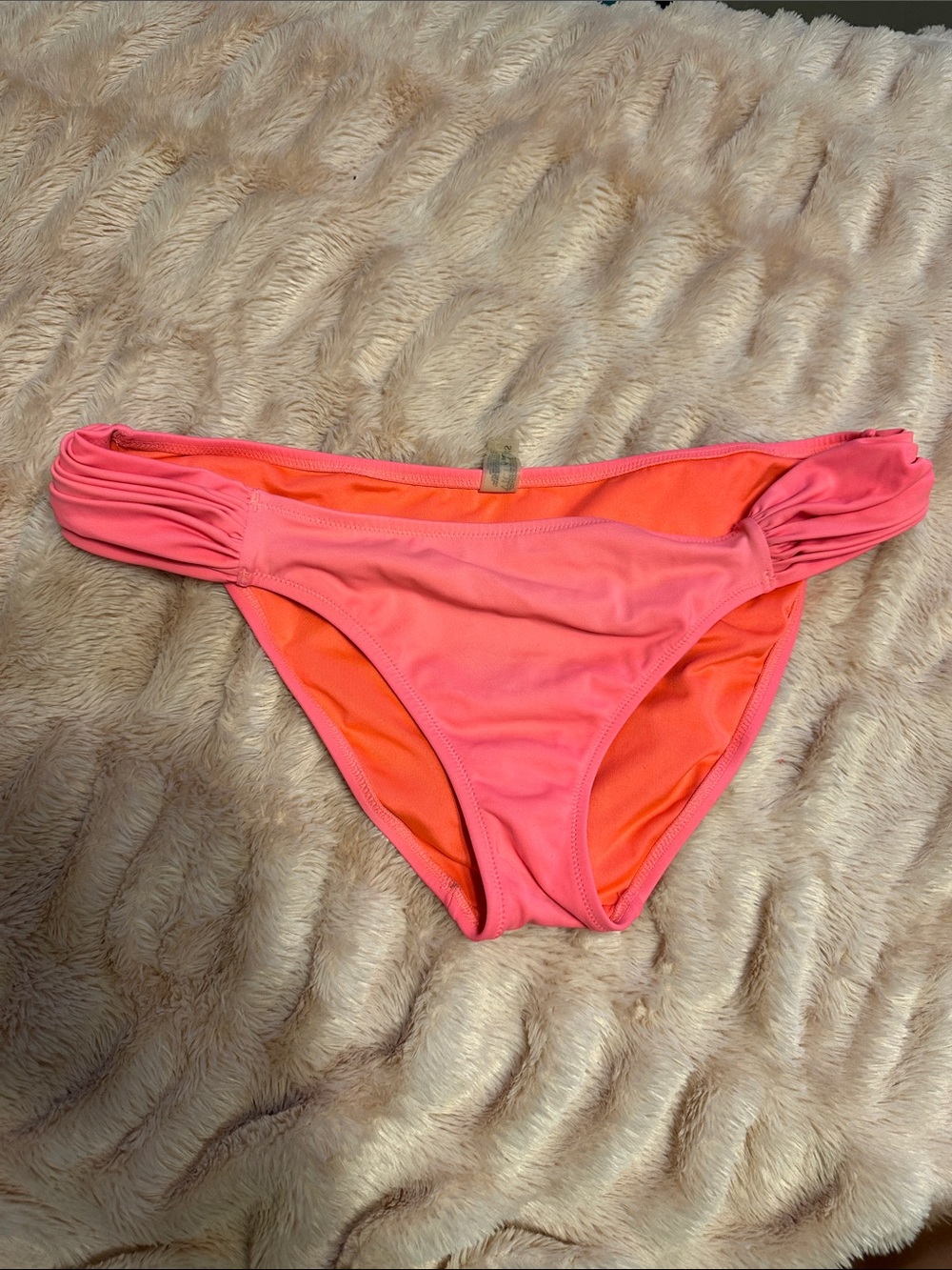 Victorias Secret Women’s Coral Pink Bikini Bottom Medium